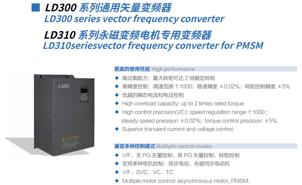 LD310系列永磁开环变频器(图1) LD310系列永磁开环变频器(图1)